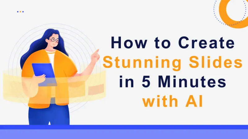 How to create stunning slides in five minutes with AI