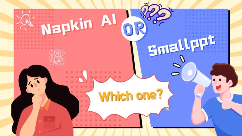 Napkin AI vs. Smallppt