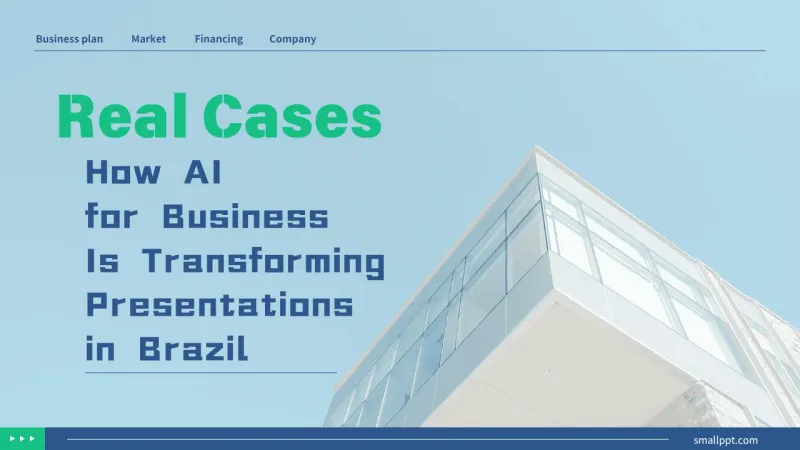 How AI for business is transforming presentations in Brazil