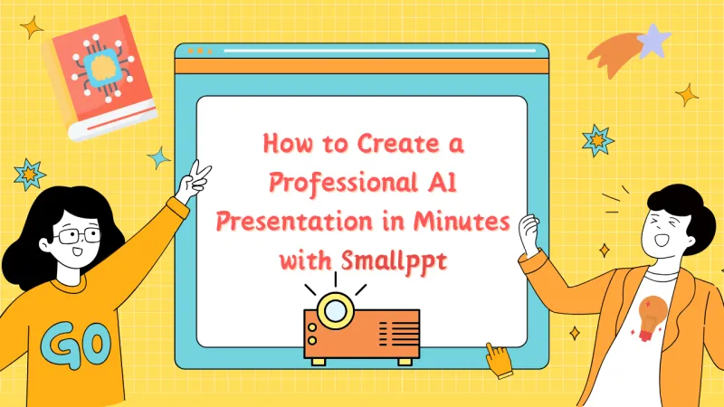 How to Create a Professional AI Presentation in Minutes with Smallppt