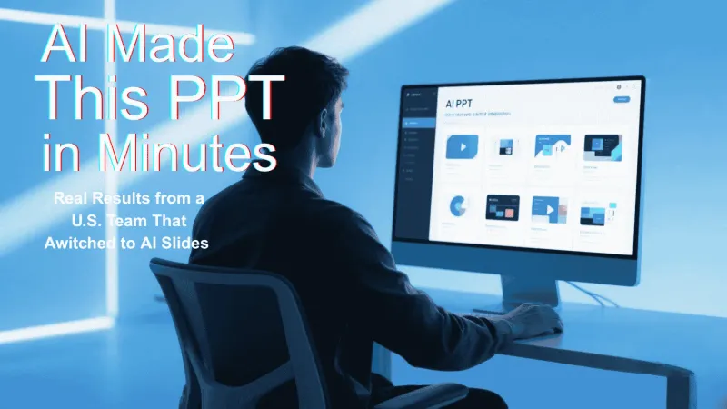 AI make presentation in minutes