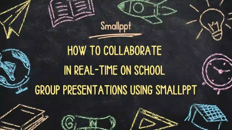 Collaborating on school group presentations with Smallppt