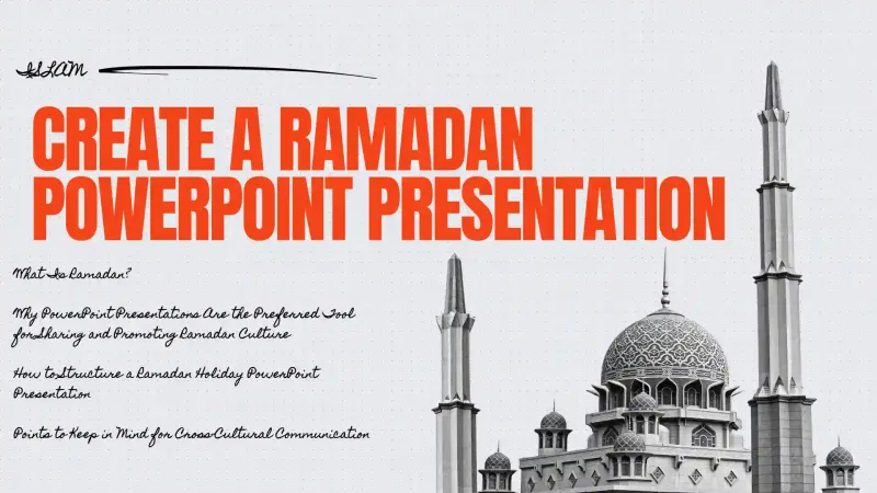 How to Create a Holiday PowerPoint Presentation About Ramadan