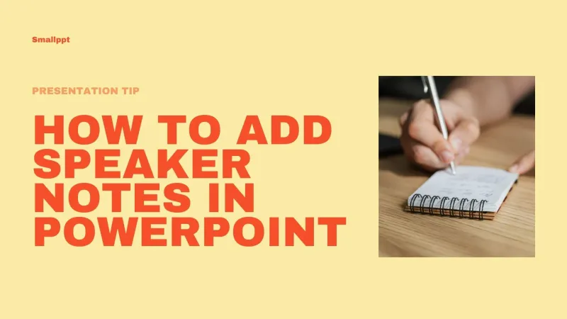 How to add speaker notes in powerpoint