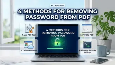 4 Methods for Removing Password from PDF blog  coverimage