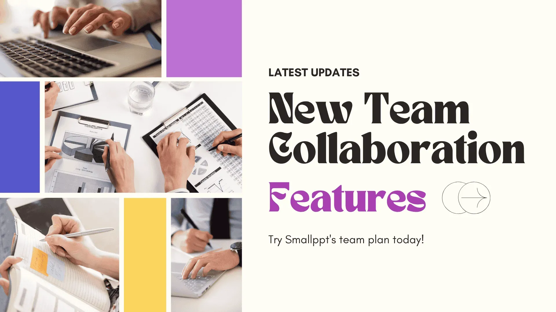 Smallppt AI Slide Maker new team collaboration features