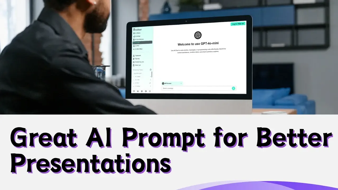 How to Write a Great AI Prompt for Better Presentations