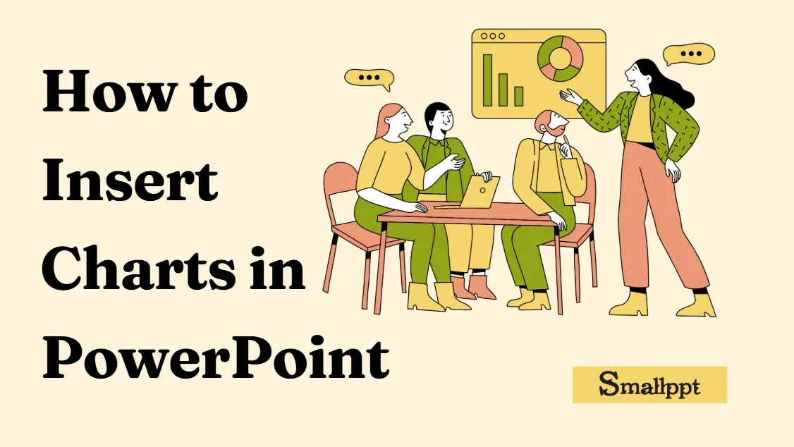How to insert charts in PowerPoint