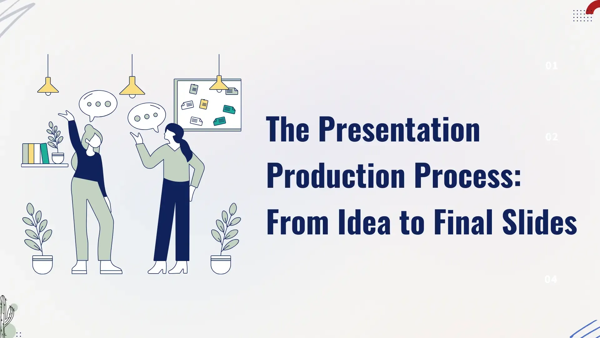 The Presentation Production Process: From Idea to Final Slides