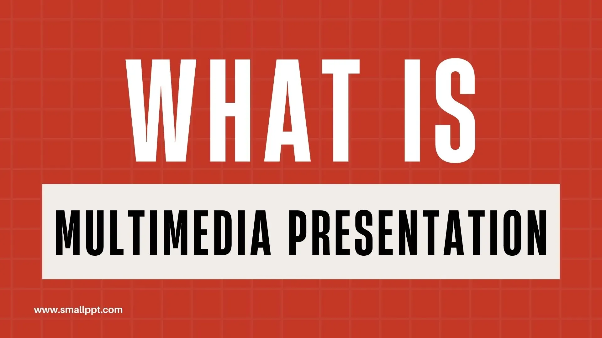 what is multimedia presentation