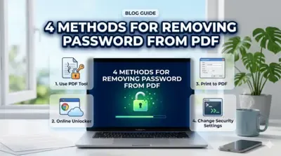 4 Methods for Removing Password from PDF blog  coverimage