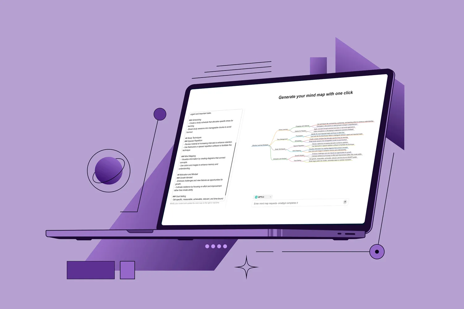 Transform your concepts into interactive mind maps quickly with Smallppt