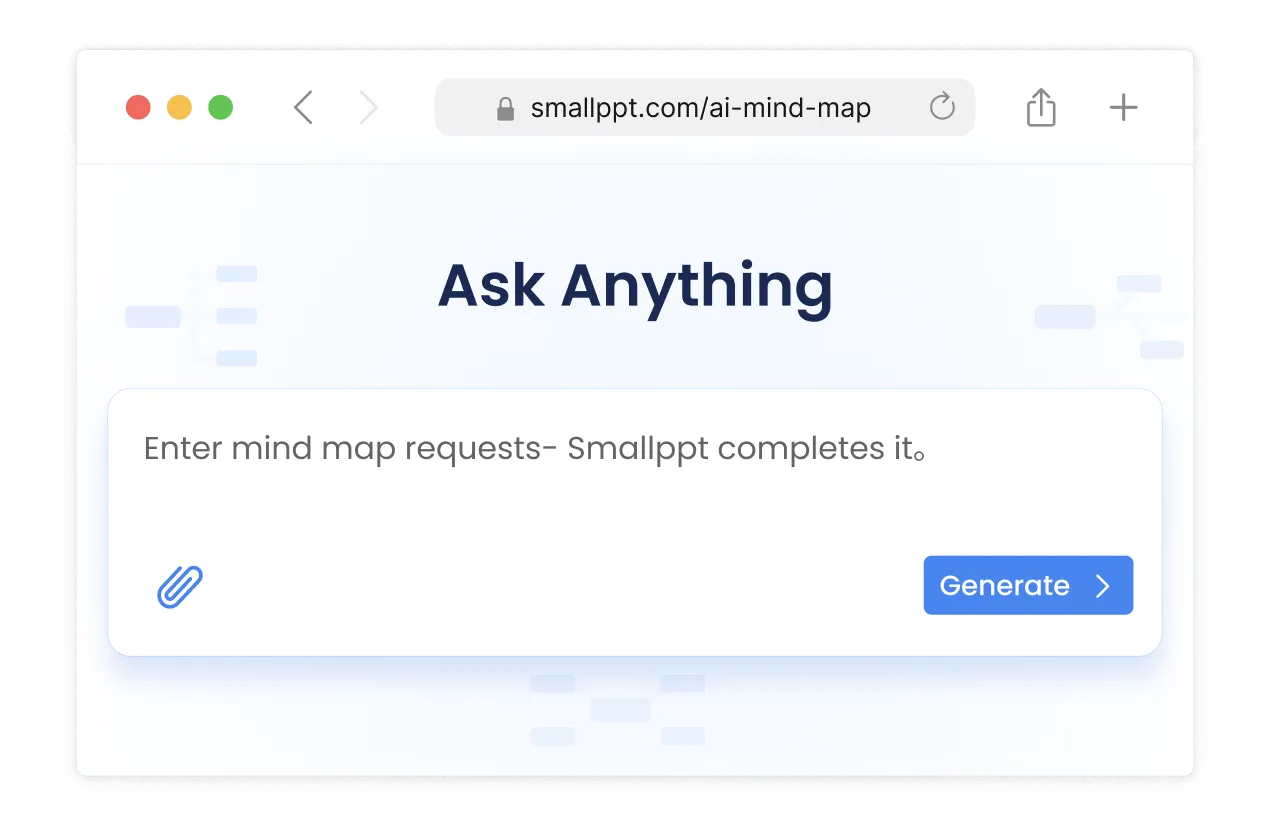 Create visual mind maps to organize ideas efficiently with Smallppt