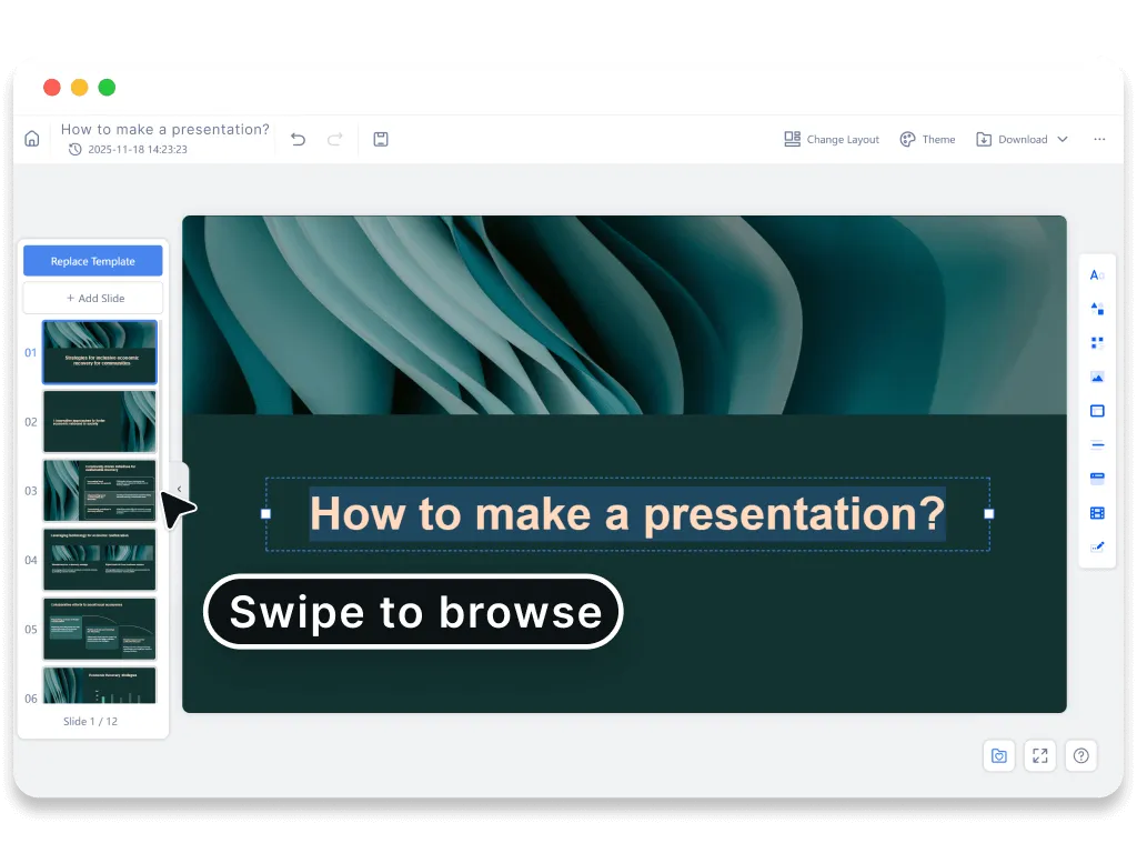 Professional Presentation Templates from Smallppt