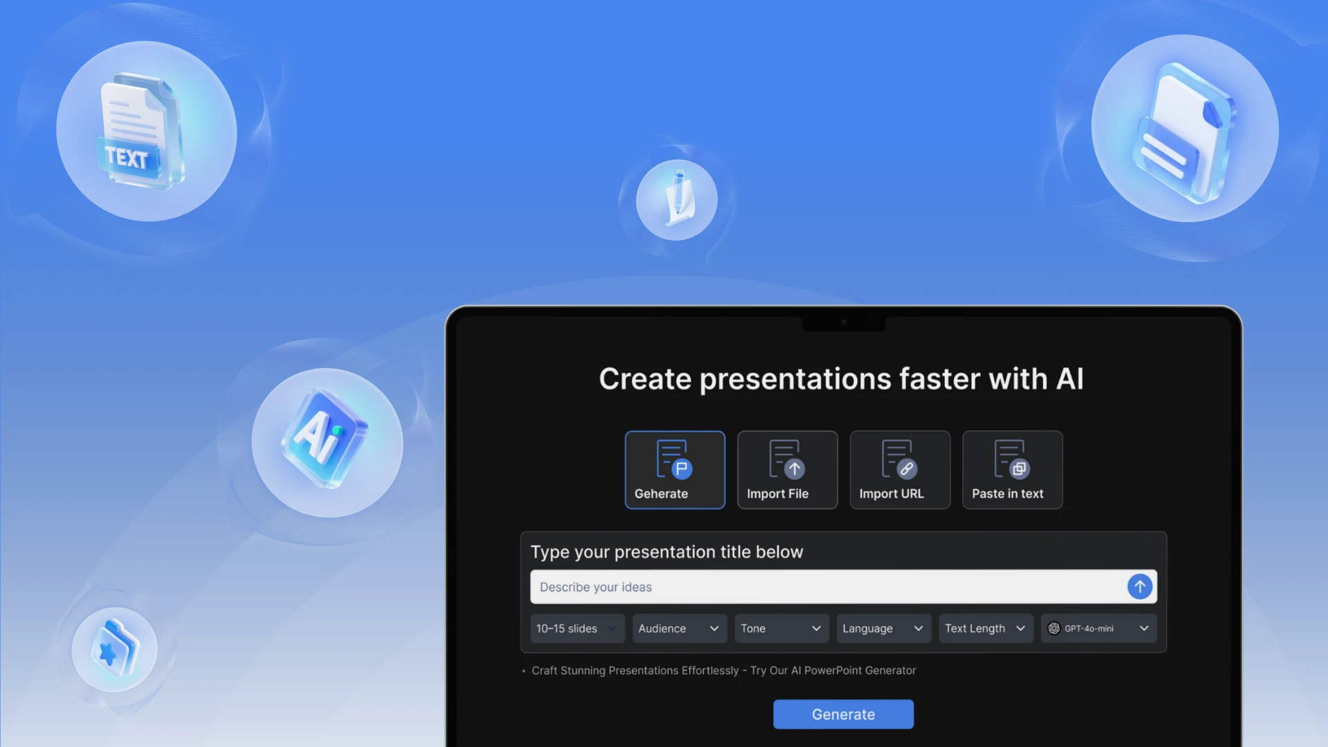 Create online presentations for free with Smallppt – easy and fast slideshow maker